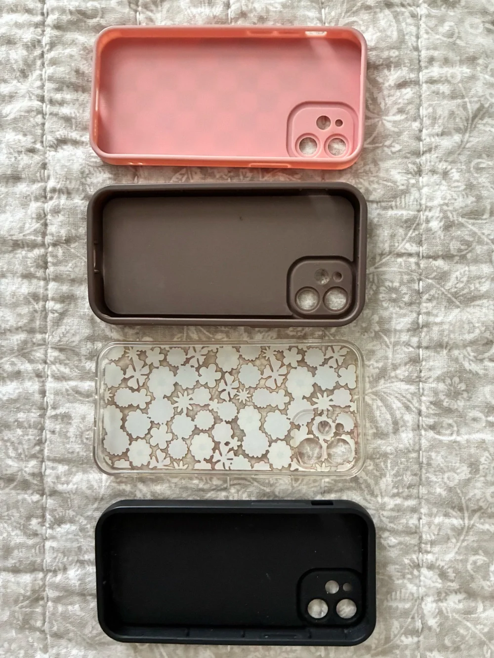 iPhone 12 Mini phone case bundle of 4 like new